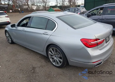 2016 BMW 740I from USA, damaged, VIN WBA7E2C51GG546792